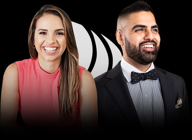 Maria Puche and Prince Zeeshan Ali, co-founders of Wealth Armor